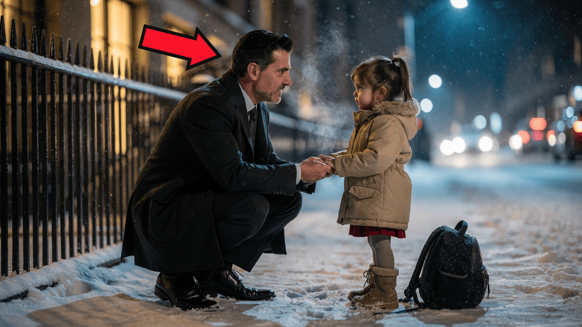The Little Girl Said: “Sir, My Mom Didn’t Come Home Last Night…”—The CEO Followed Her Into the Snow.